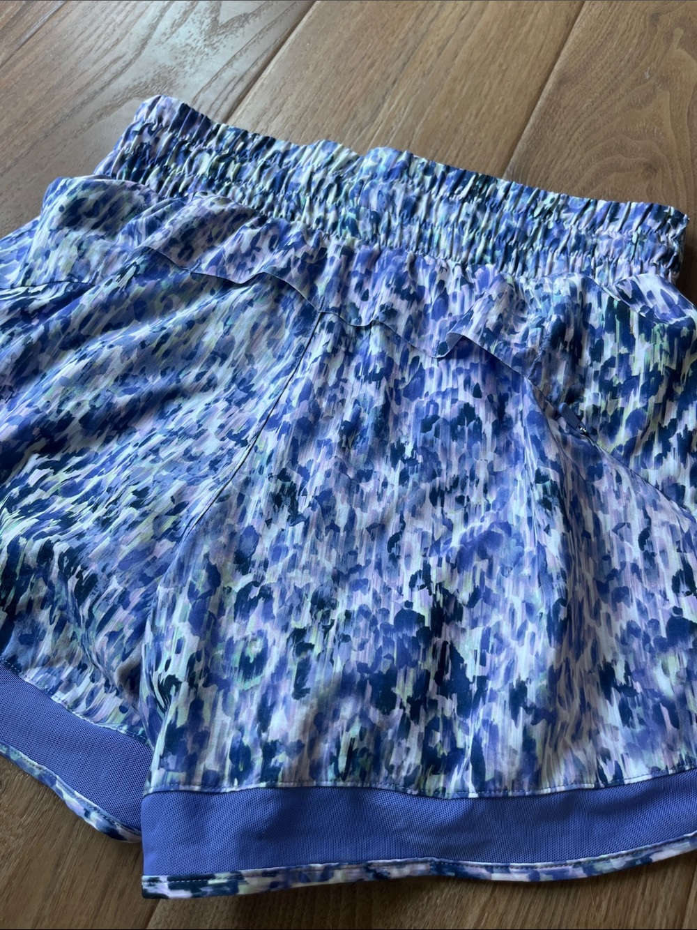 Athleta High Rise Mesh Racer Run 3” Short - Picture 4 of 5